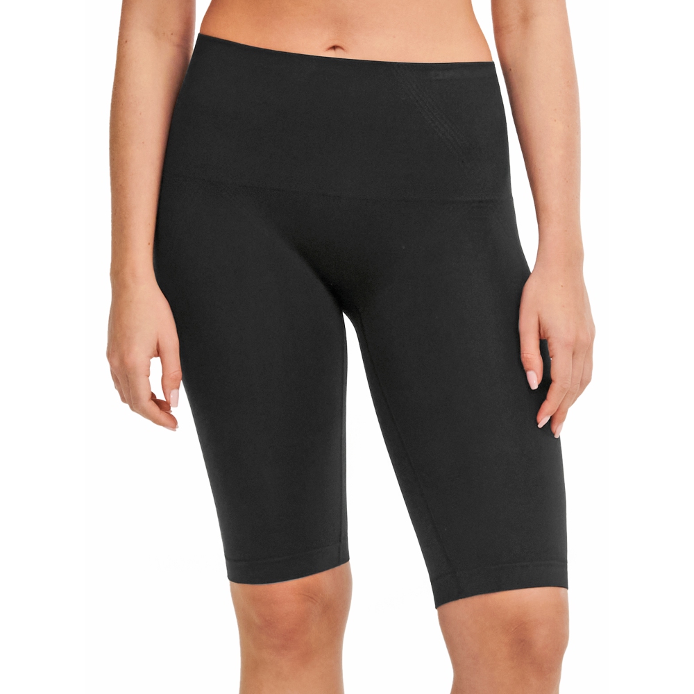 【Chantelle Lab】修飾高腰五分褲>S-XL>黑色(10U50_011)【Smooth Comfort】_0