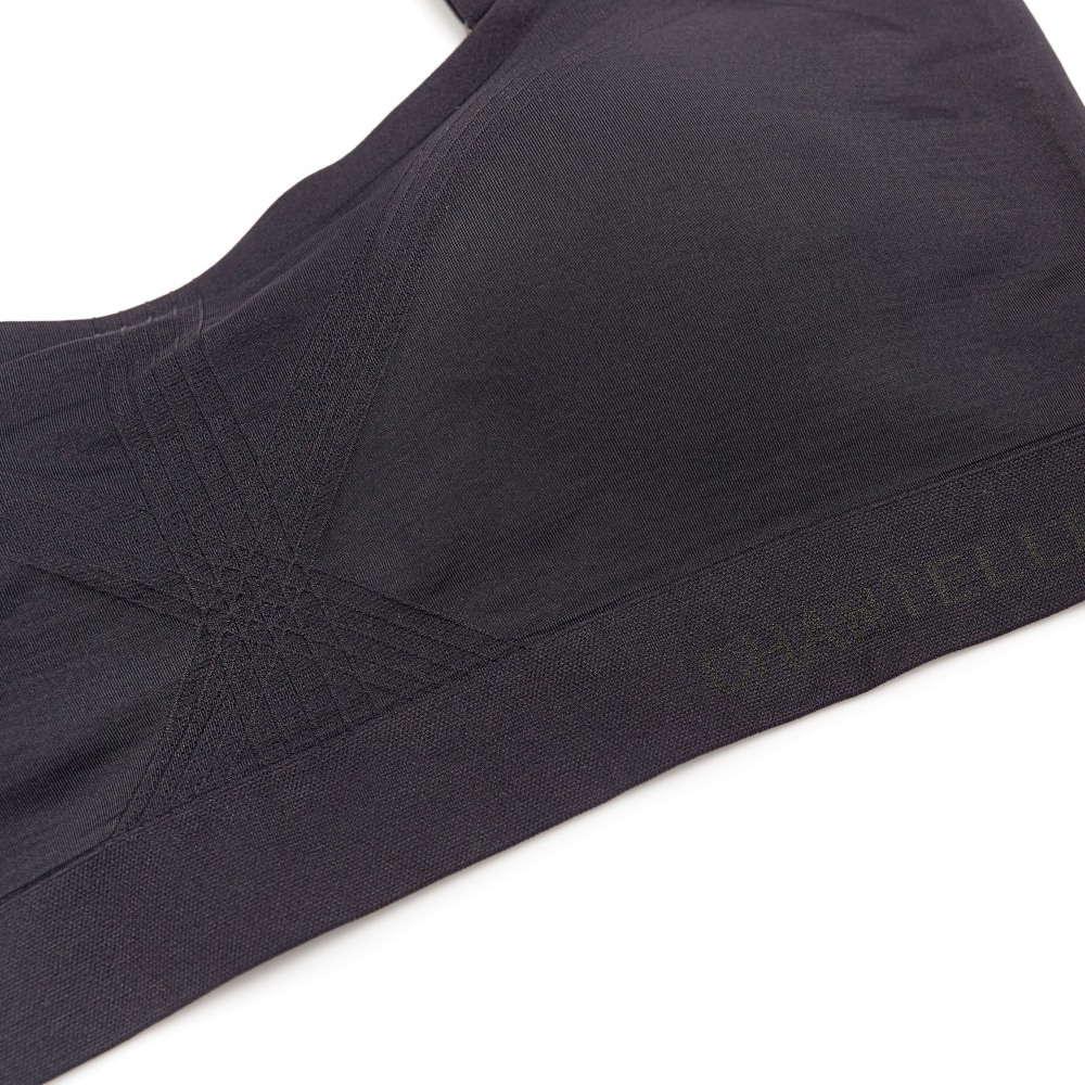 【Chantelle Lab】有襯墊無痕內衣>S-XL>黑色(10U10_011)【Smooth Comfort】_6
