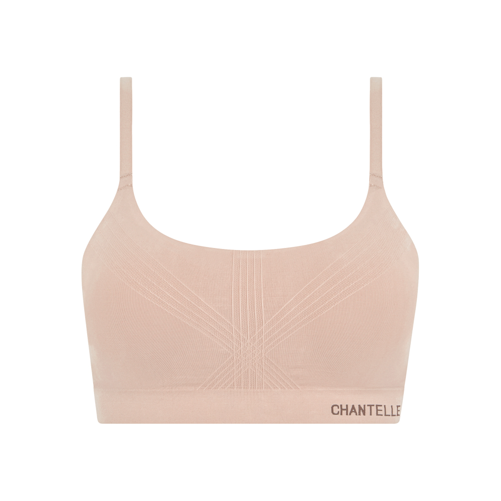 【Chantelle Lab】修飾高腰短褲>S-XL>膚色(10U40_00Q)【Smooth Comfort】_4