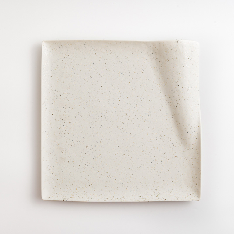 WAGA 白晝星辰 31cm 陶瓷正方形創意平盤│單品_1