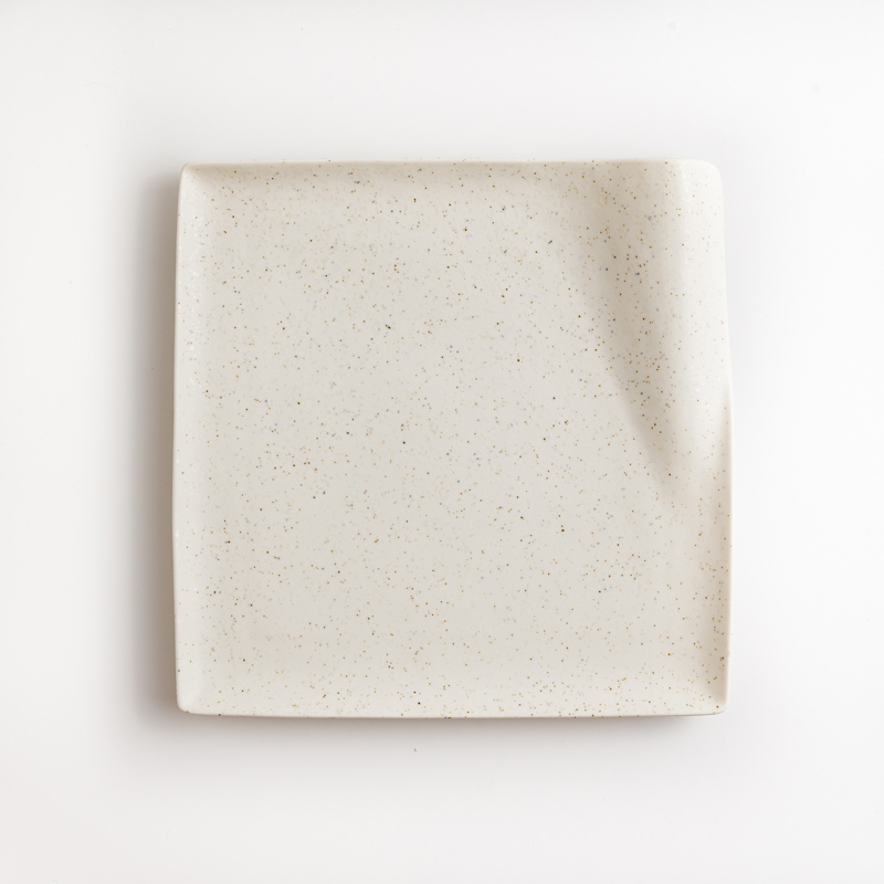 Ice Crack 23cm Ceramic Plate_1