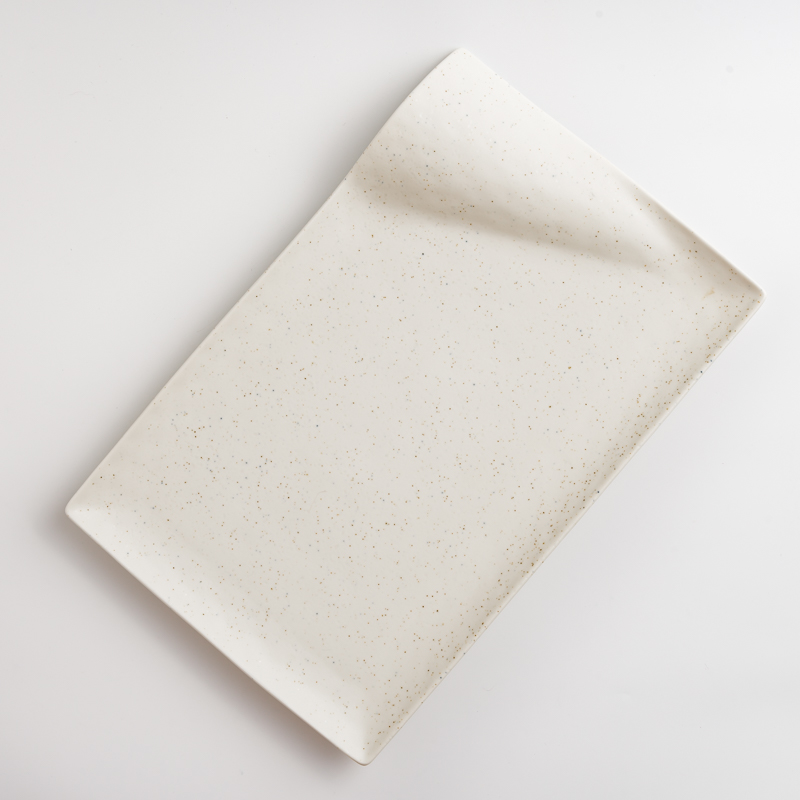 Ice Crack 23cm Ceramic Plate_1