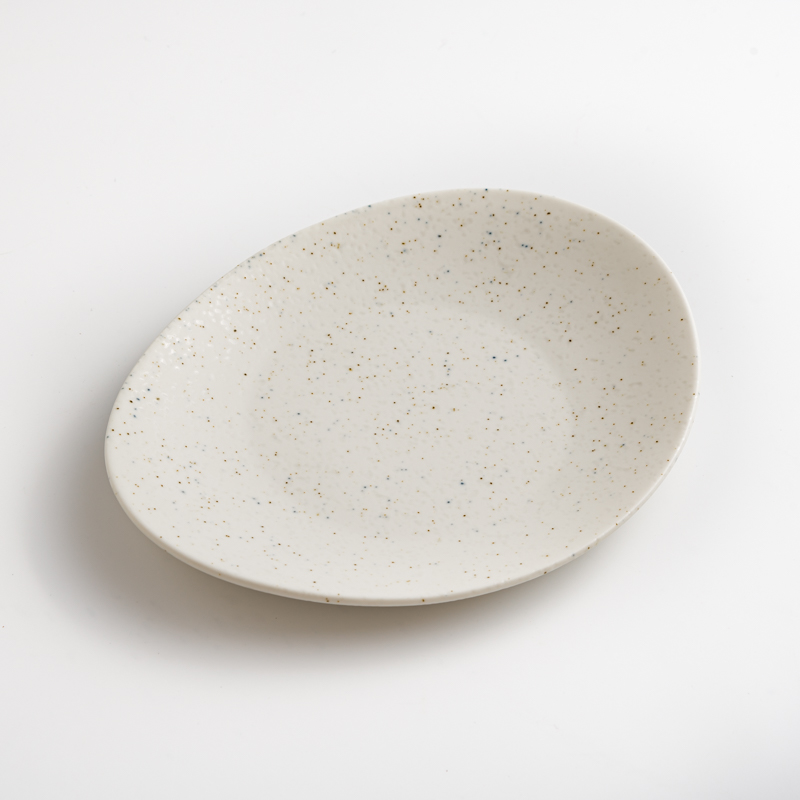 Ice Crack 23cm Ceramic Plate_0