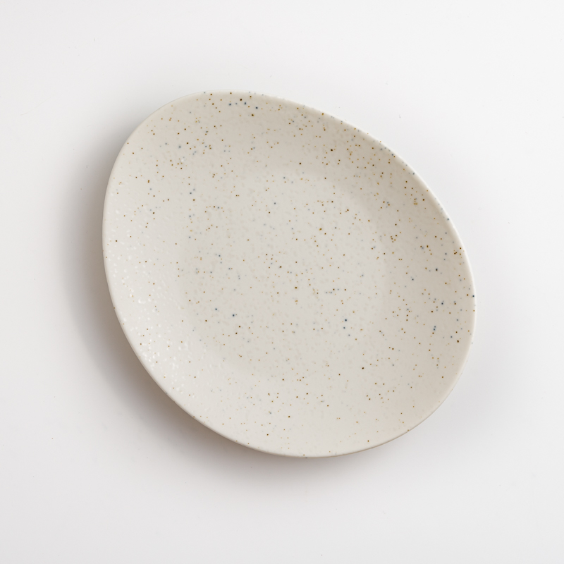 Ice Crack 23cm Ceramic Plate_1