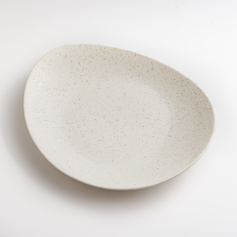 WAGA 白晝星辰 29.5cm 陶瓷橢圓創意盤│單品_0
