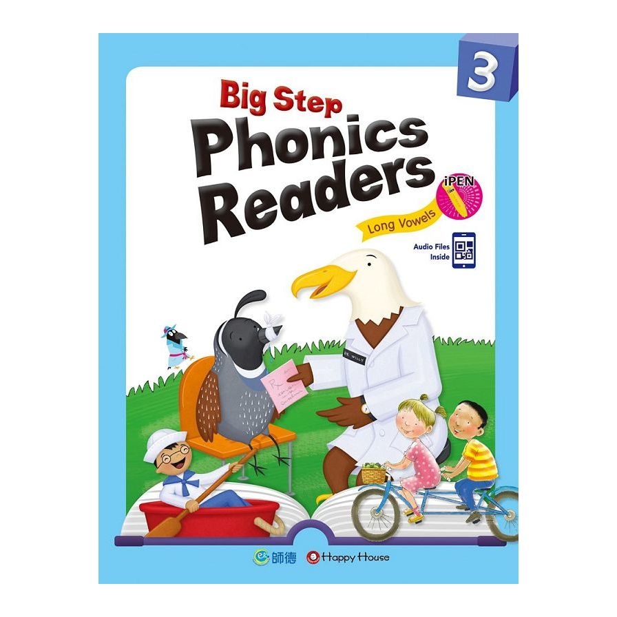 Big Step Phonics Readers(3)(附全書音檔QR CODE)(支援iPEN點讀筆) | 拾書所