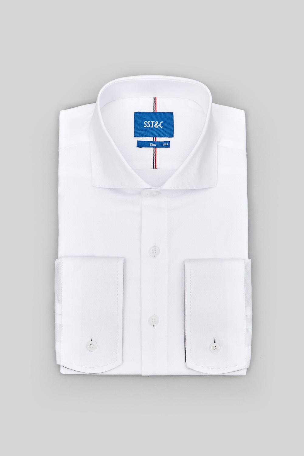 SST&C #Easycare  White Slim Fit Shirt | 0312309011  (Outlet)_7