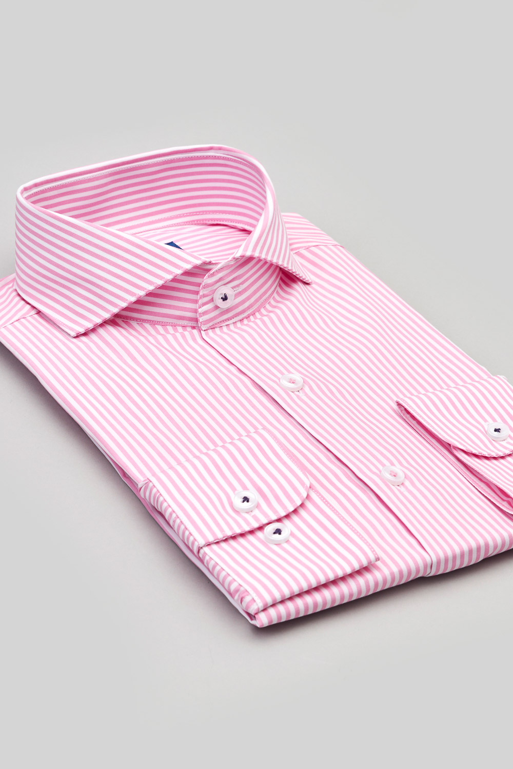 SST&C #EASY CARE 粉白條紋標準版襯衫 | 0312309017 (outlet)_6