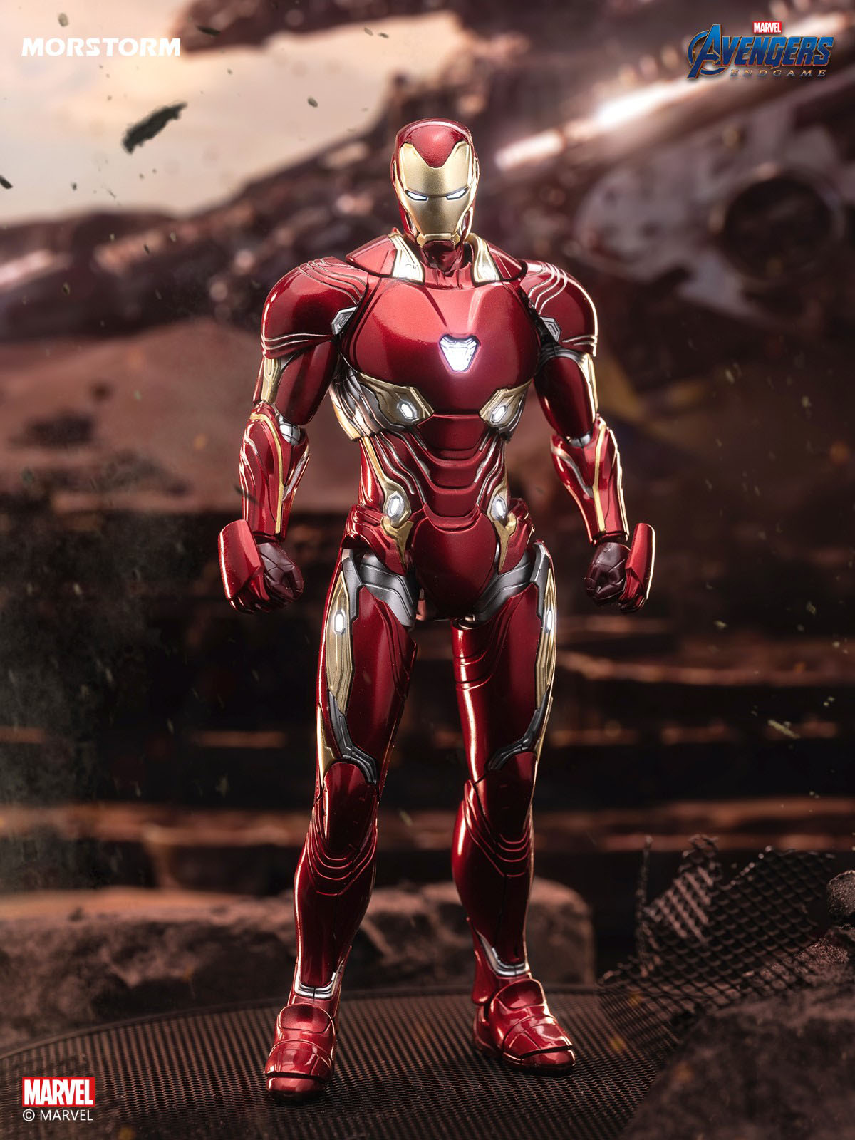 [預噴塗] MorStorm 漫威 MARVEL 鋼鐵人 Mk50 組裝模型_1
