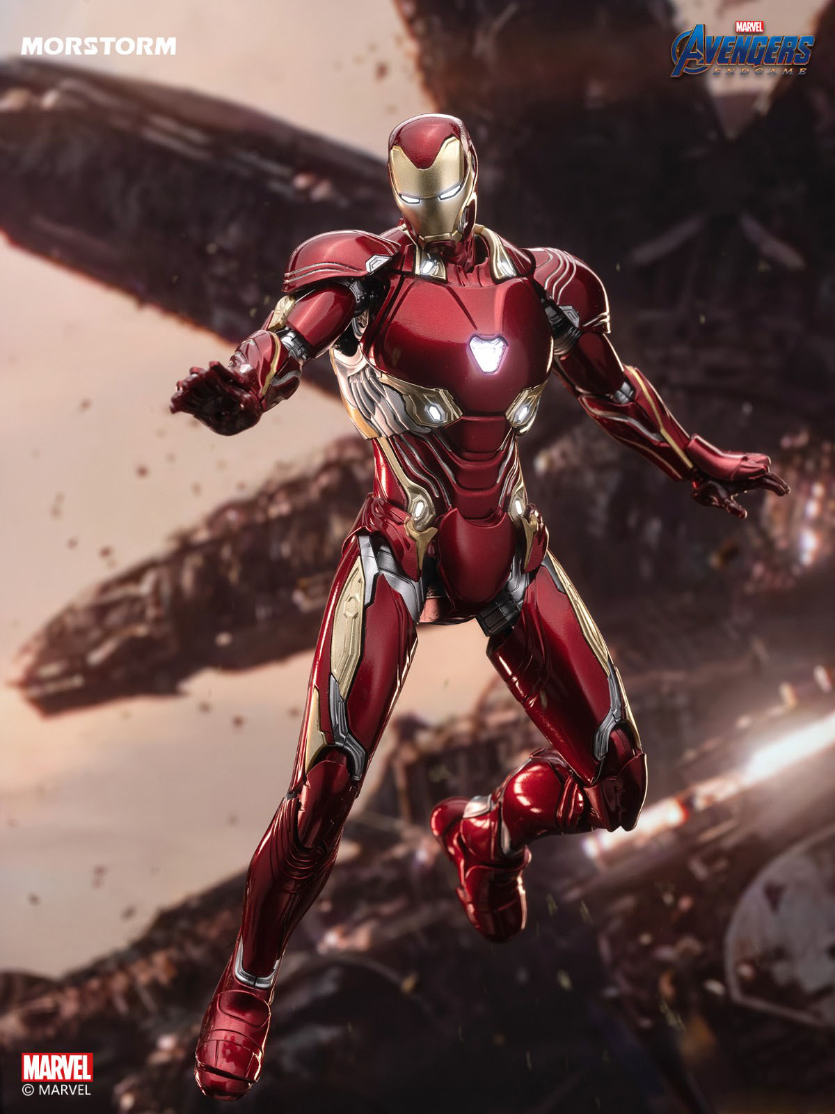[預噴塗] MorStorm 漫威 MARVEL 鋼鐵人 Mk50 組裝模型_2