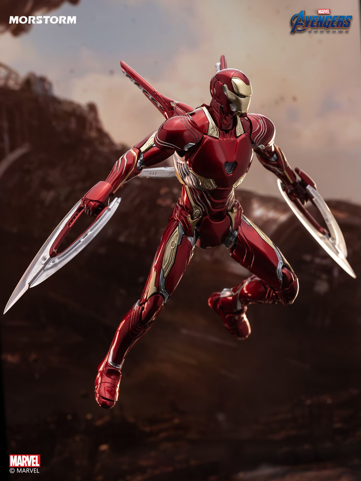 [預噴塗] MorStorm 漫威 MARVEL 鋼鐵人 Mk50 組裝模型_4