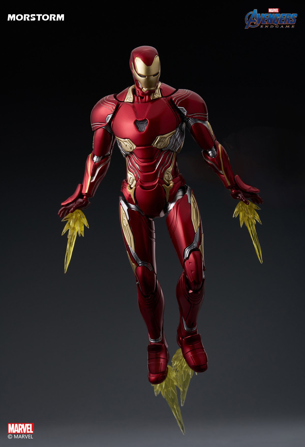 [預噴塗] MorStorm 漫威 MARVEL 鋼鐵人 Mk50 組裝模型_8