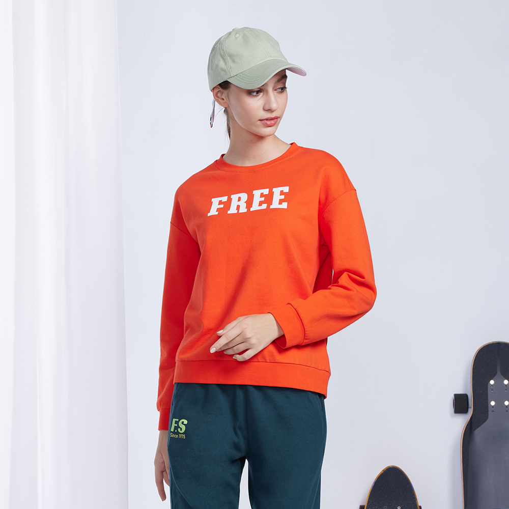 經典FS FREE中絨長袖棉T(2色)