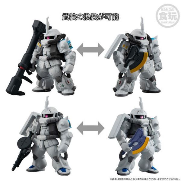 BANDAI 盒玩 FW GUNDAM CONVERGE CORE 機動戰士鋼彈 所羅門的白狼套組_7