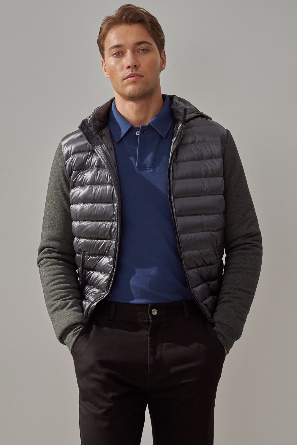 SST&C Cobalt Blue Single-Button Lapel Casual Top | 0912309004  (Outlet)_4
