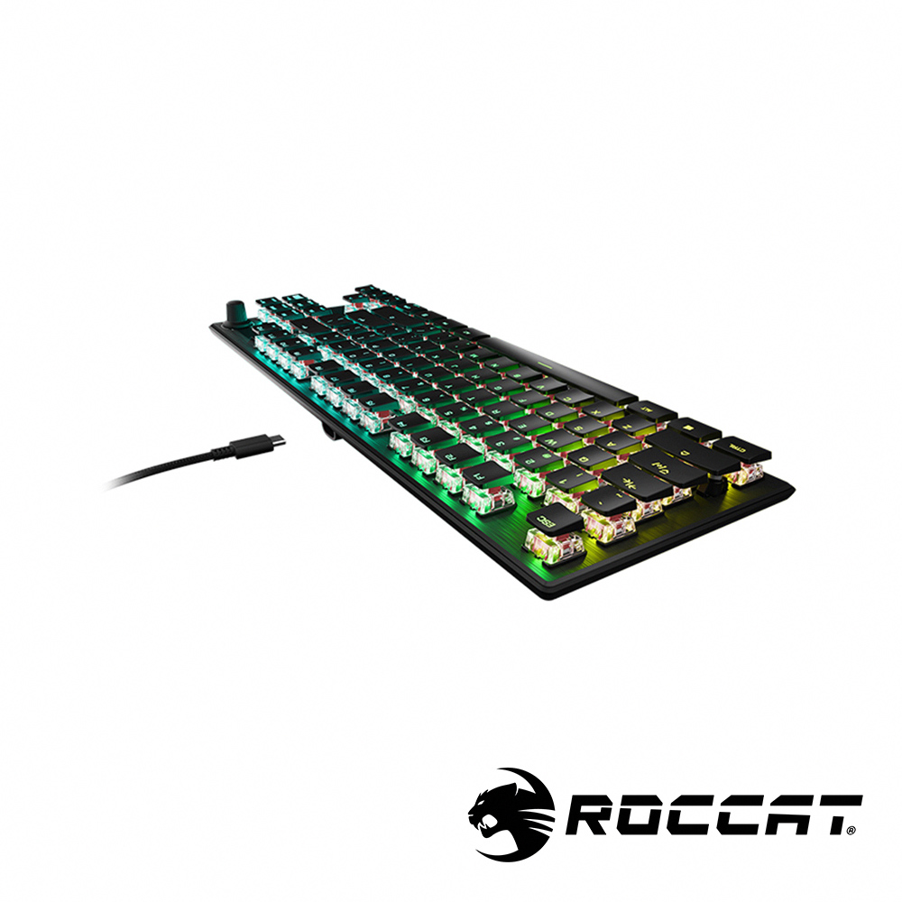 【Roccat】Vulcan TKL Pro 機械式電競鍵盤-白紅軸公司貨 【Roccat】Vulcan TKL Pro 機械式電競鍵盤-白紅軸公司貨