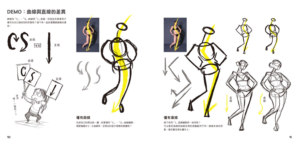 咻！30秒神奇手勢畫(1)姿勢篇：一根手指勾勒人物生動姿勢，從此不再只會畫火柴人_4