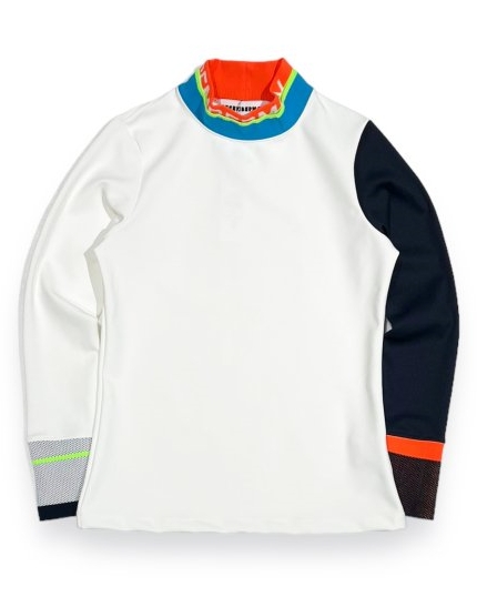 【DECEMBERMAY】Double collar long sleeve Mock_WOMEN 2-305-0113