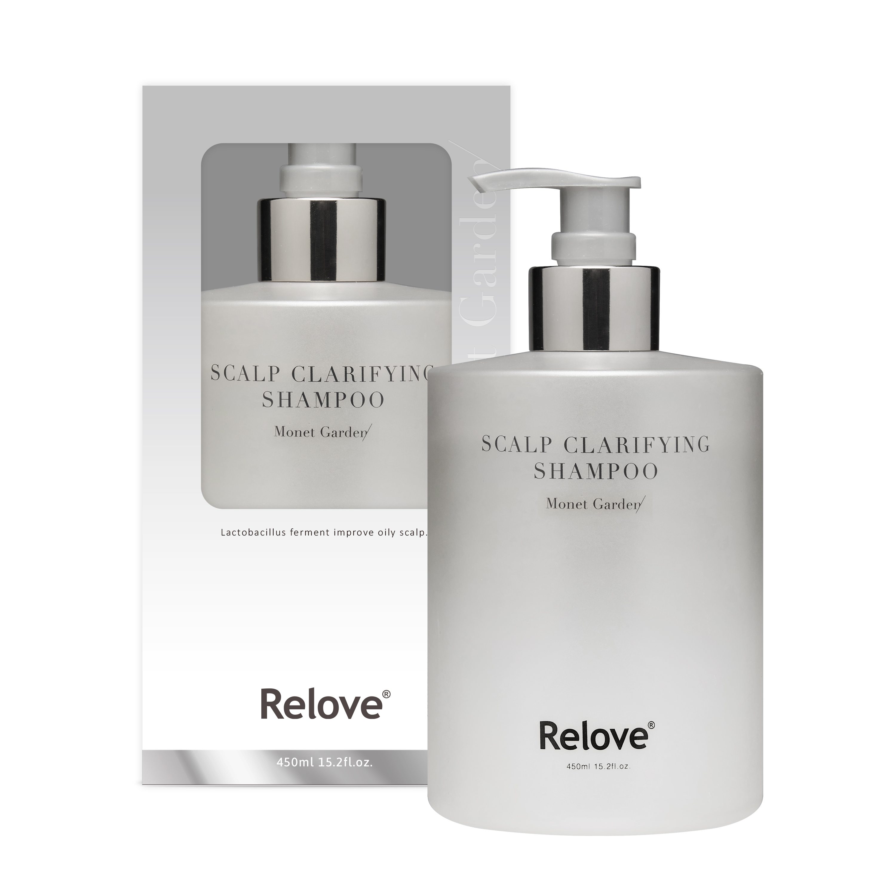 【Relove 107 Enzyme™ 】Fluffy Oil Control Purifying Scalp Shampoo 450ml-Monet's Garden_0