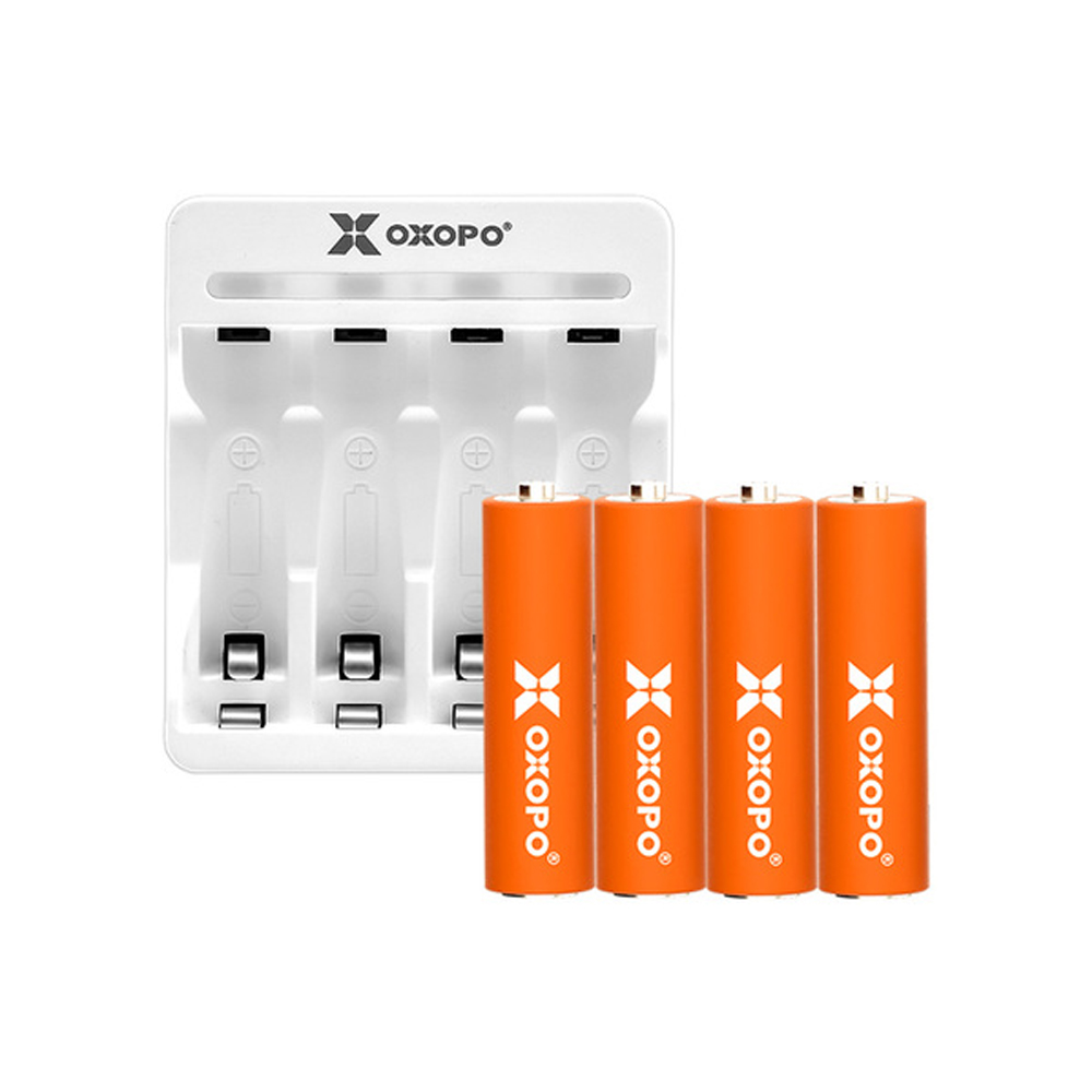 【OXOPO】XN S系列 三號AA 多用途 低自放鎳氫電池 4入充電組 公司貨_1