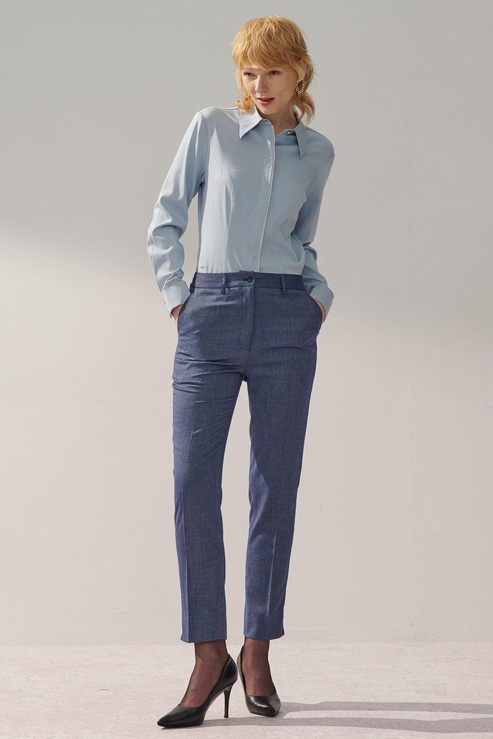 SST&C 霧藍西裝褲 | 7262309006 (outlet)_2