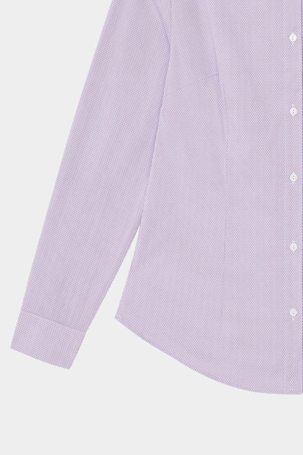 SST&C Lilac Print Slim Fit Shirt | 7562309004  (Outlet)_8