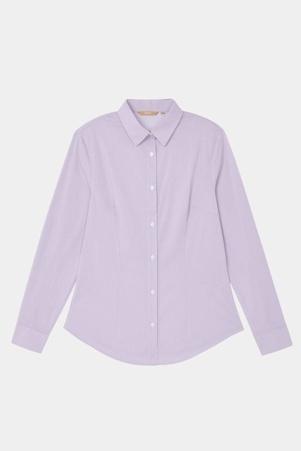 SST&C Lilac Print Slim Fit Shirt | 7562309004  (Outlet)_9