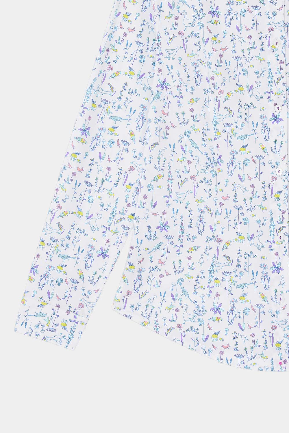 SST&C Colorful Garden Print Slim Fit Shirt | 7562309005  (Outlet)_8