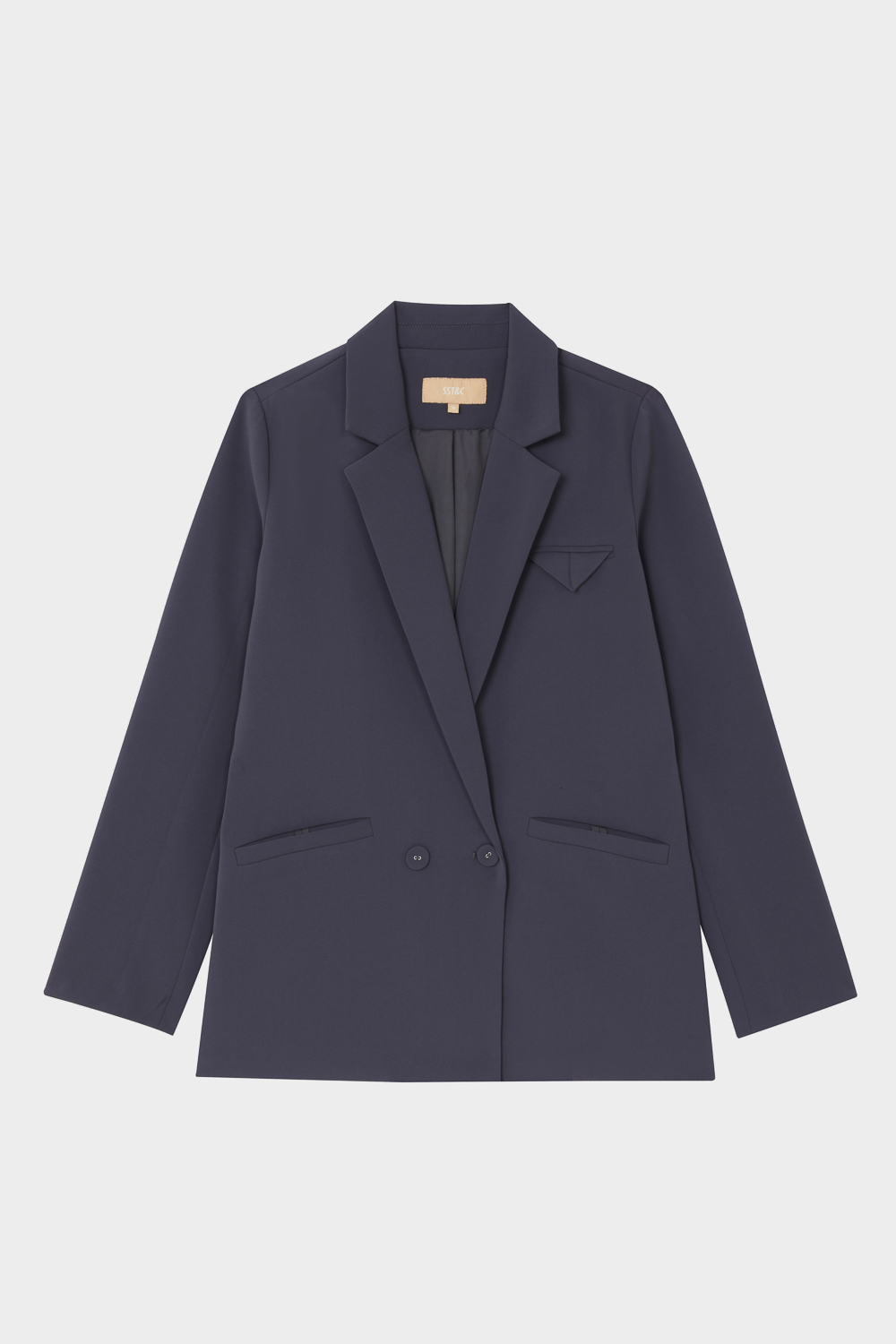 SST&C Dark Gray Wide Suit Jacket | 8162309002  (Outlet)_7