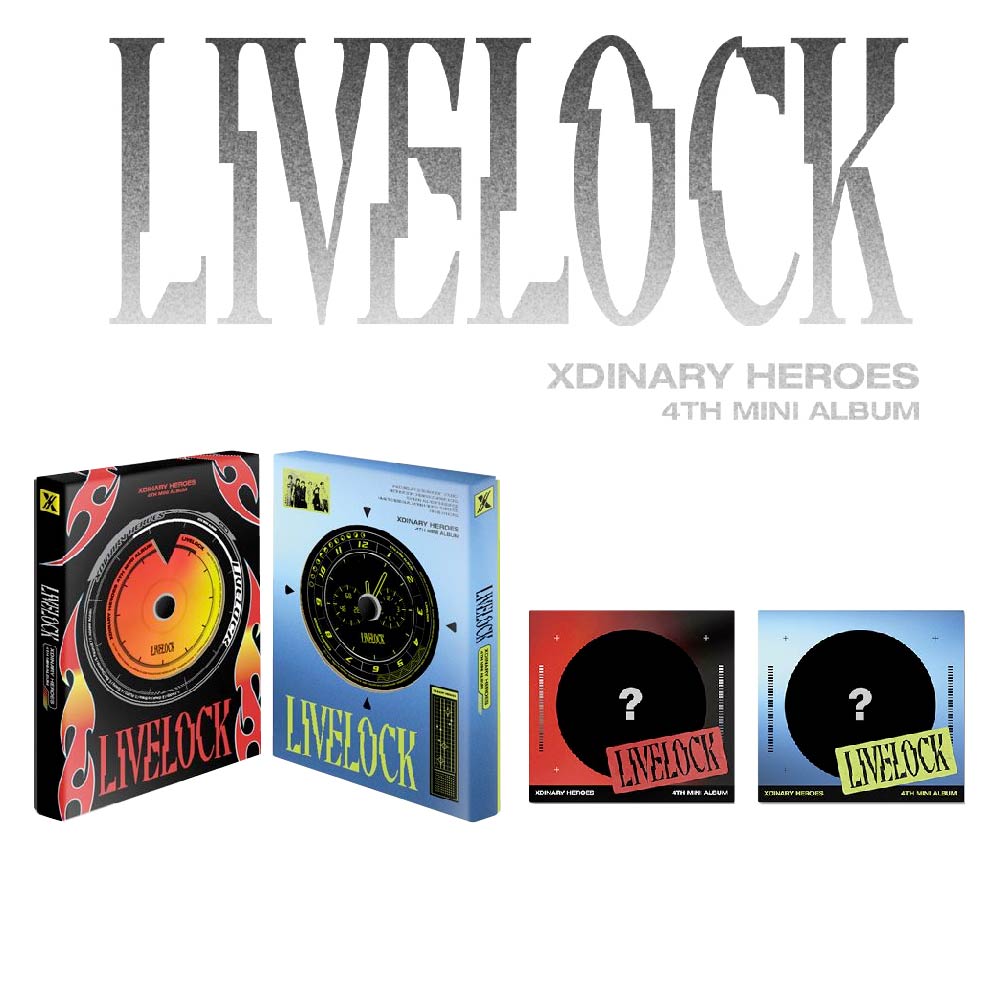 XDINARY HEROES - LIVELOCK (4TH MINI ALBUM) 迷你四輯 韓國進口_0