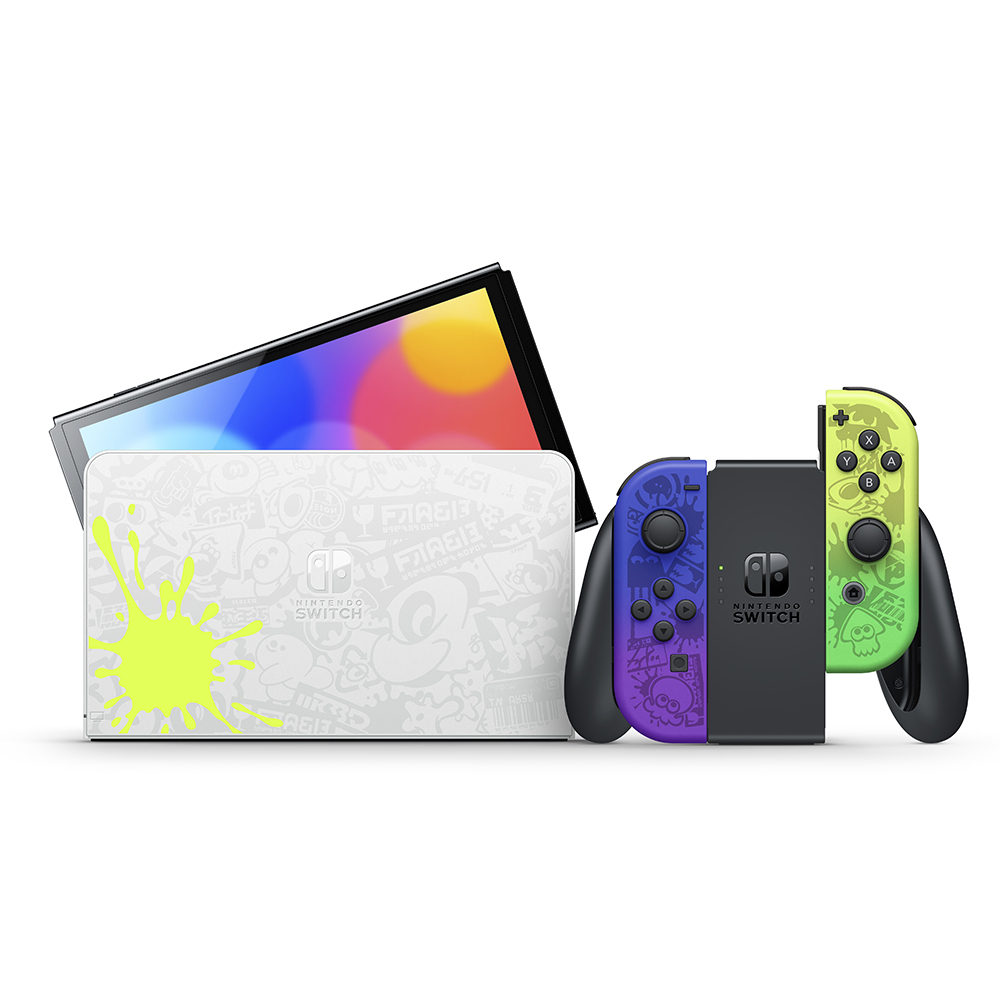 【NS】Nintendo Switch OLED《斯普拉遁 3》特別版主機 (台灣公司貨電力加強版)_1