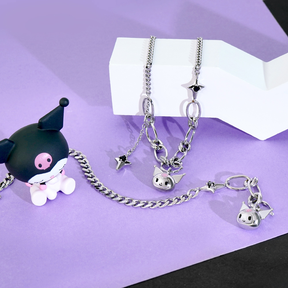 Kuromi World 系列-酷洛米造型手鍊_8
