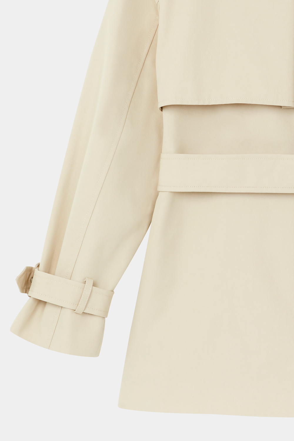 SST&C Light Khaki Short Windbreaker Jacket | 8962309001  (Outlet)_7