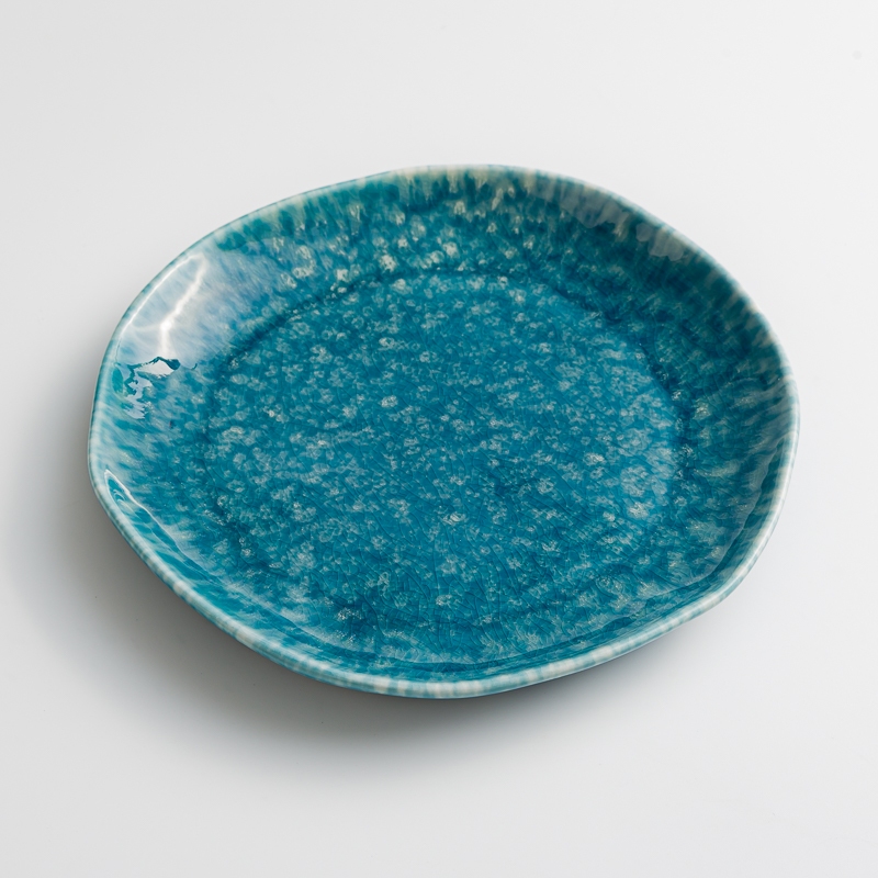 Ice 28cm Ceramic Plate | Gray Ⓟ_0