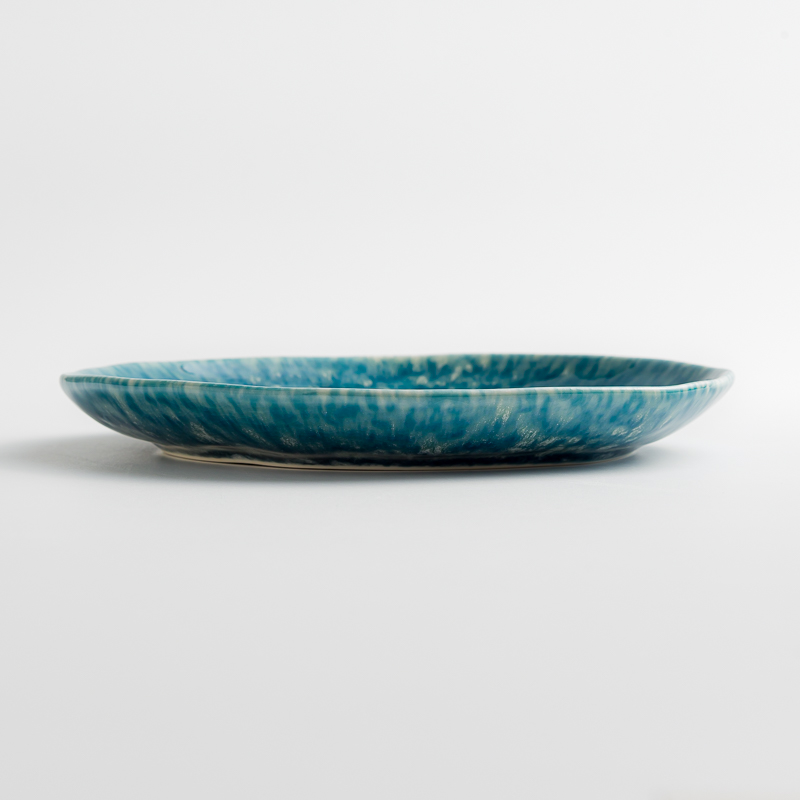 Ice 28cm Ceramic Plate | Gray Ⓟ_1