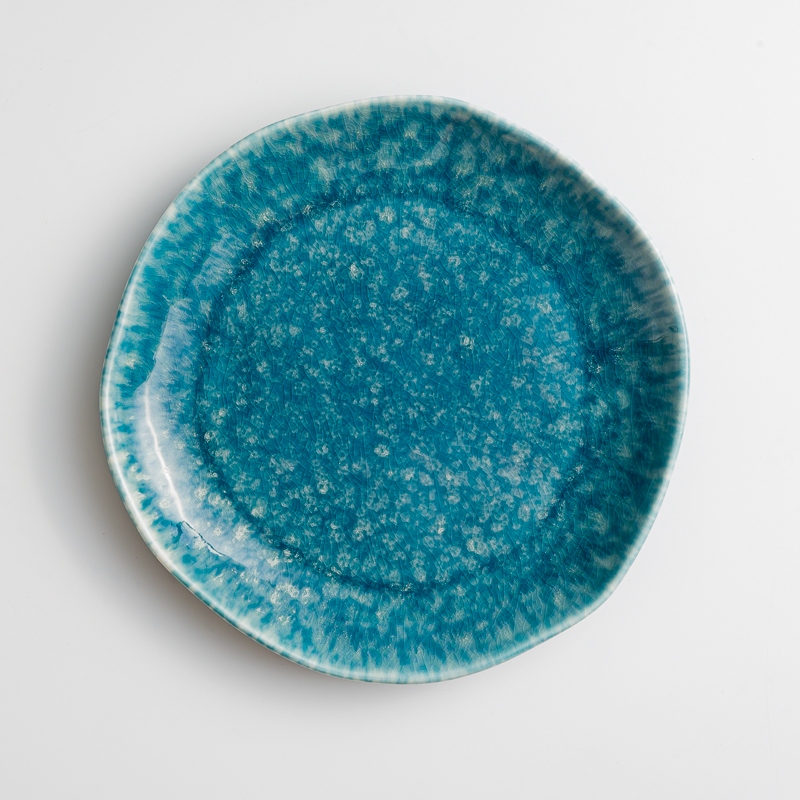 Ice 28cm Ceramic Plate | Gray Ⓟ_2