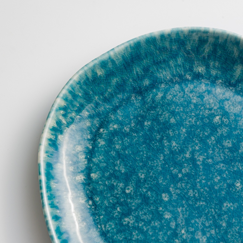 Ice 28cm Ceramic Plate | Gray Ⓟ_3