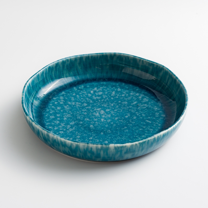 Ice 28cm Ceramic Plate | Gray Ⓟ_0