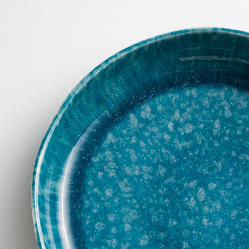 Ice 28cm Ceramic Plate | Gray Ⓟ_3