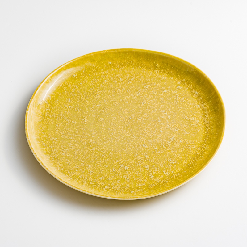 Ice 28cm Ceramic Plate | Gray Ⓟ_0