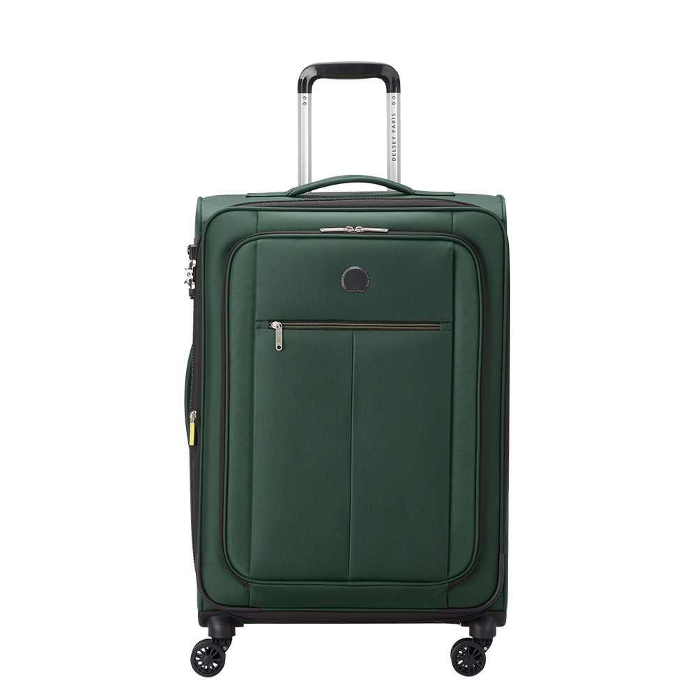 【DELSEY】PIN UP 6-24吋旅行箱-綠色 00343081103