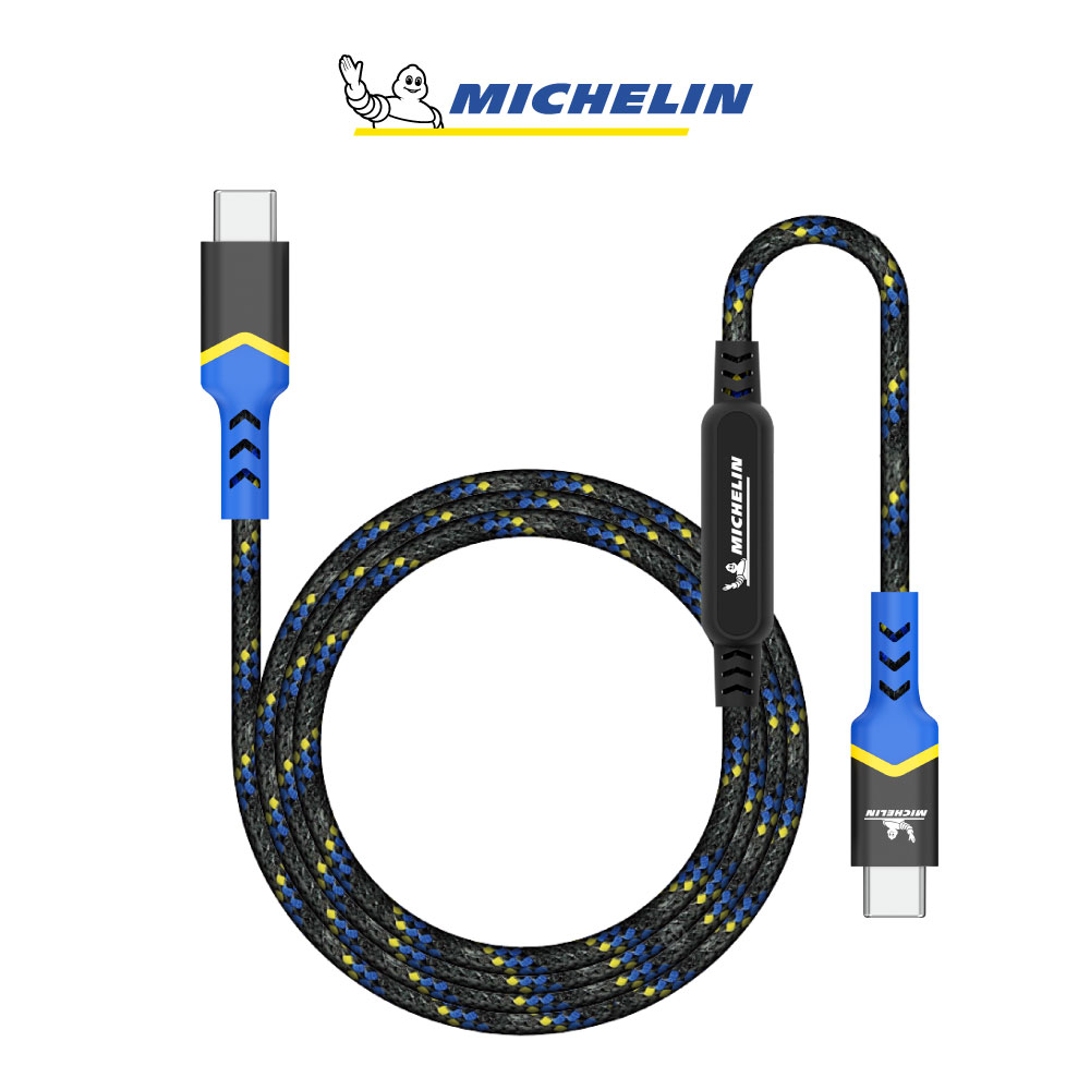 USB Type-C to C LED 呼吸氣氛燈 充電 傳輸線 120cm ML-20518【MICHELIN 米其林】_1