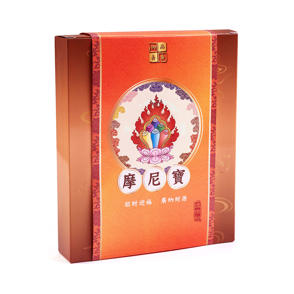 摩尼寶煙供粉(1斤裝)(新版) (事業運/招財/地基主/土地公/五路財神/五方佛/拜拜)_1