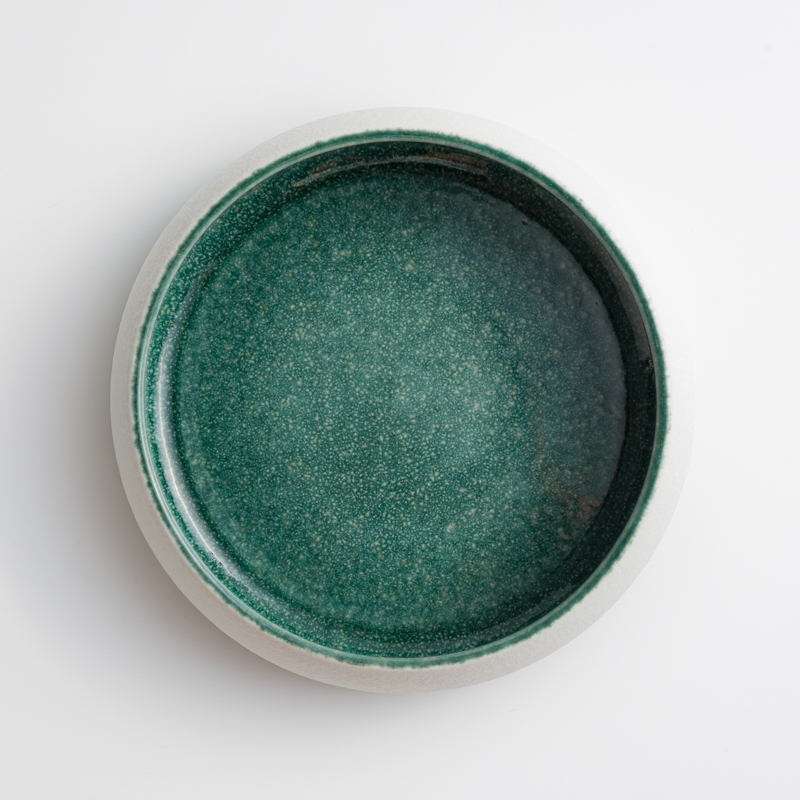 Ice Crack 23cm Ceramic Plate_2