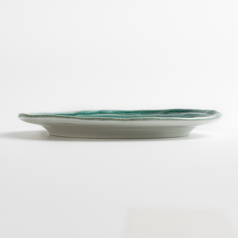 Ice Crack 23cm Ceramic Plate_1