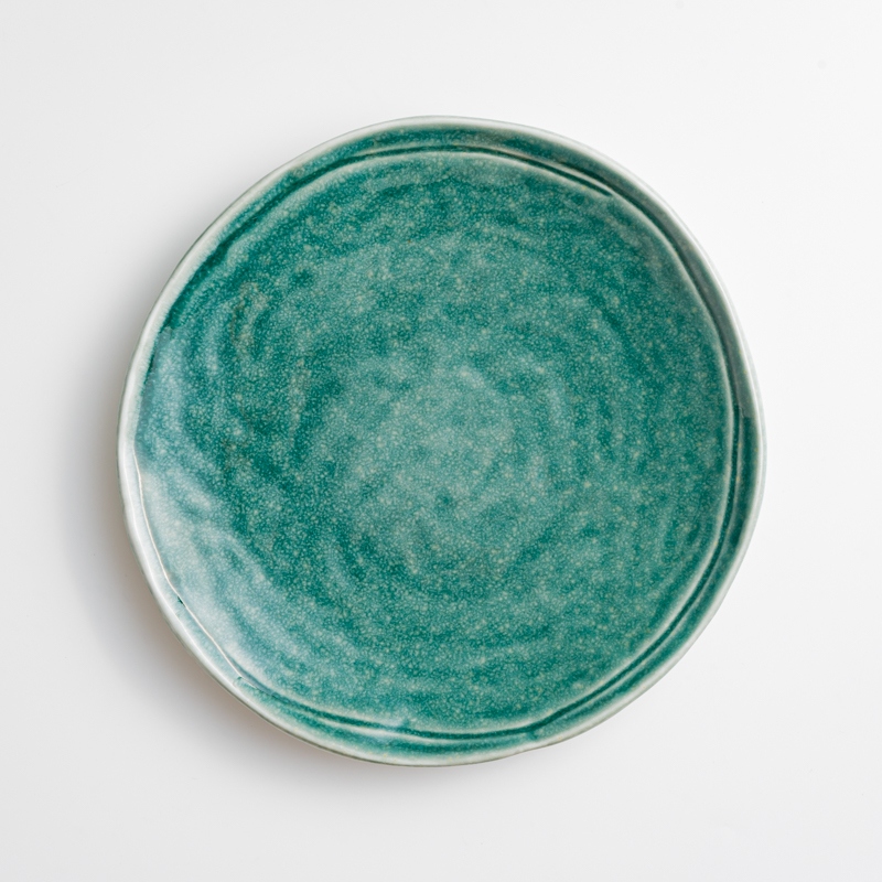 Ice Crack 23cm Ceramic Plate_2