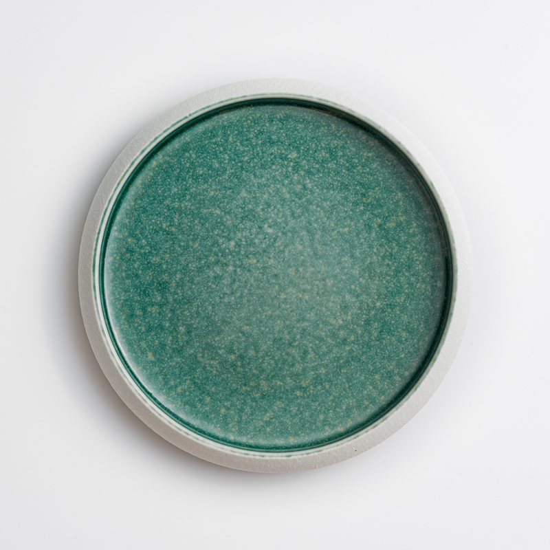 Ice Crack 23cm Ceramic Plate_2
