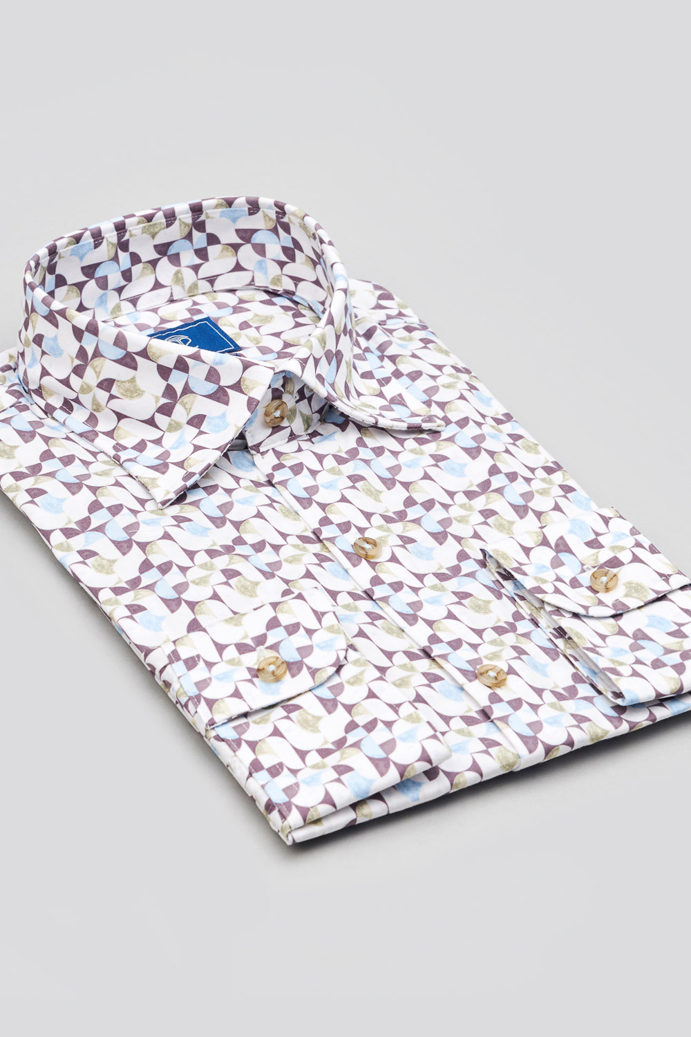 SST&C #Comfortable Cotton  Geometric Print Slim Fit Shirt | 0312310023  (Outlet)_7
