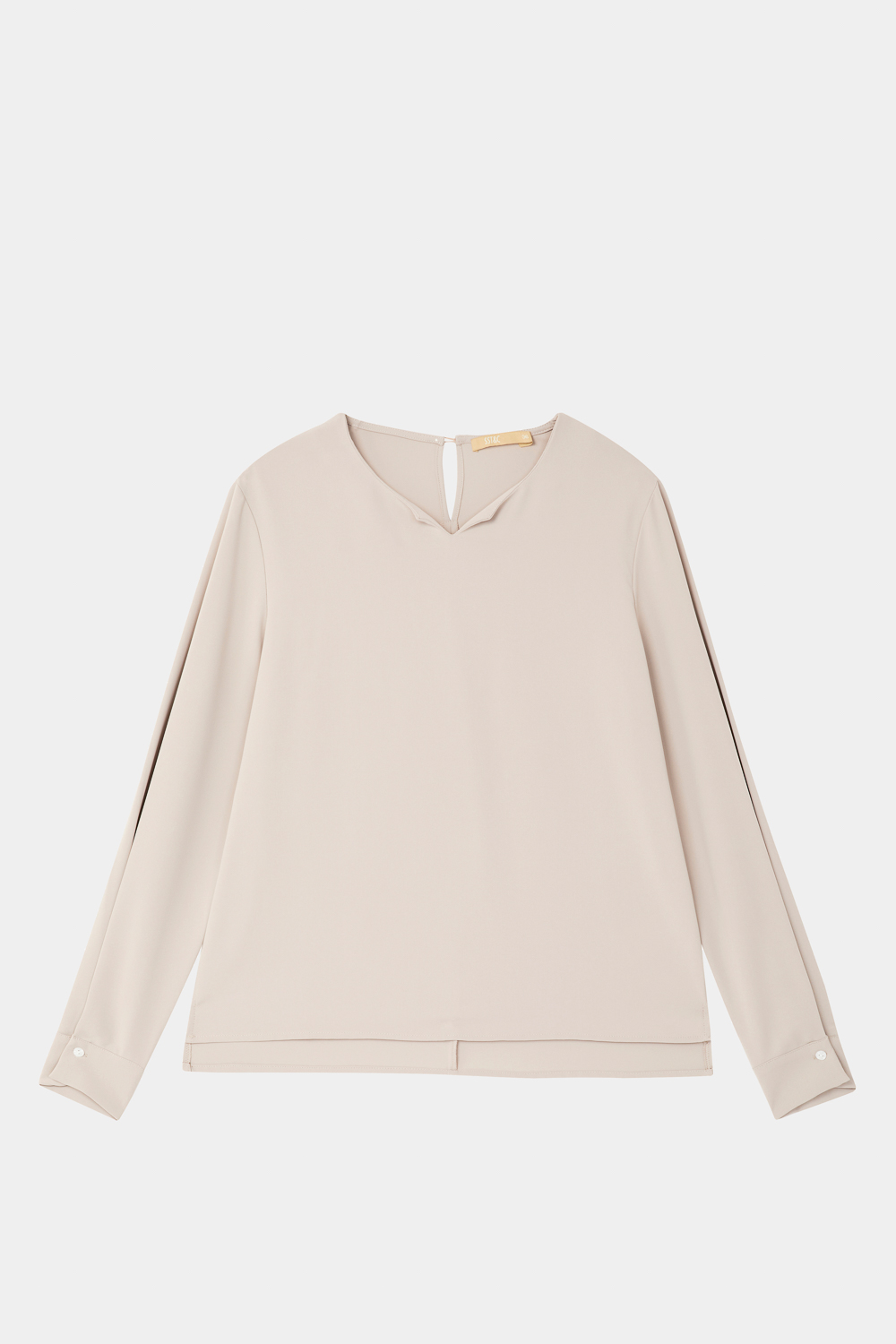 SST&C Apricot Small Turn Collar Top | 7662310004  (Outlet)_7