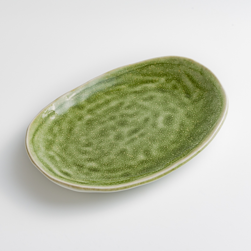 Ice Crack 23cm Ceramic Plate_0